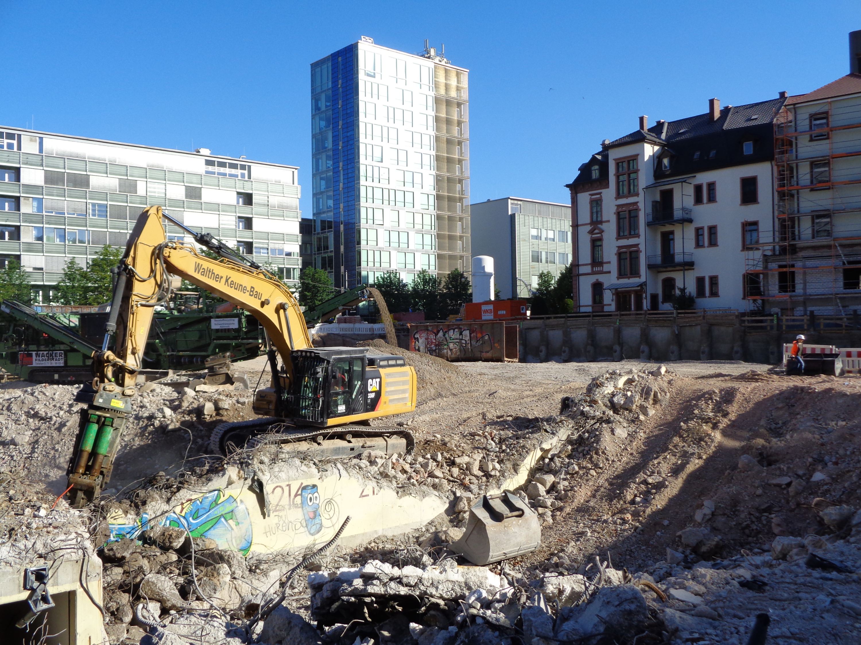 Volksbank Baugrubensicherung 01